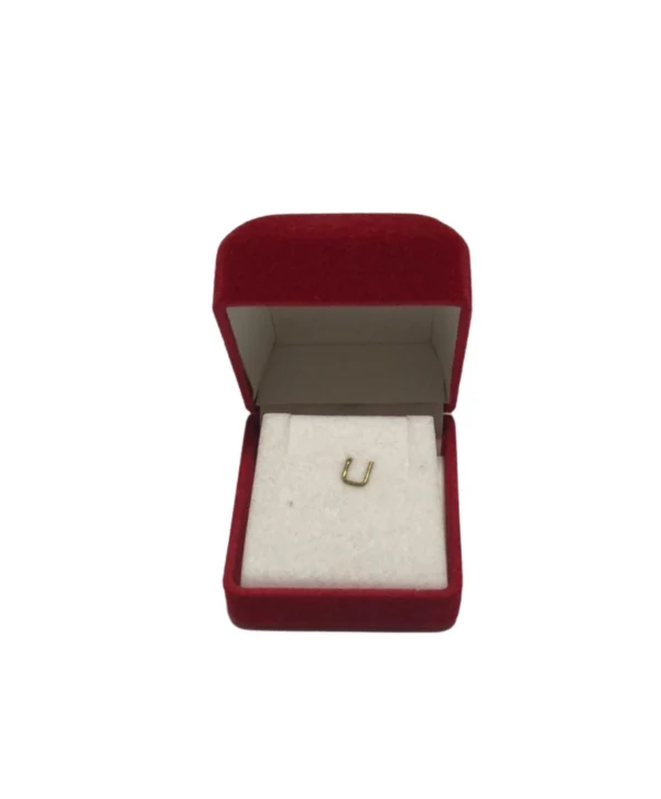 Küpe Kutusu Kadife Kırmızı