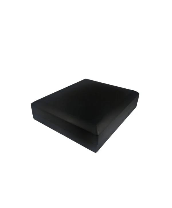 Işıklı Büyük Set Kutusu Siyah 19x22 cm