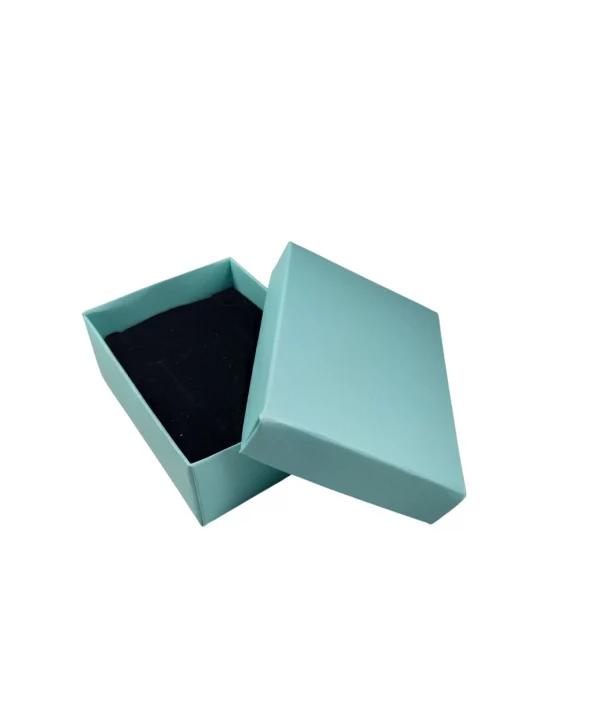 Açık Yeşil Karton Kolye & Mini Set Kutusu24 Lü Paket (İçi Süngerli)