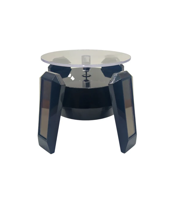 Solar Ayaklı 360 Derece Döner Ürün Standı Siyah