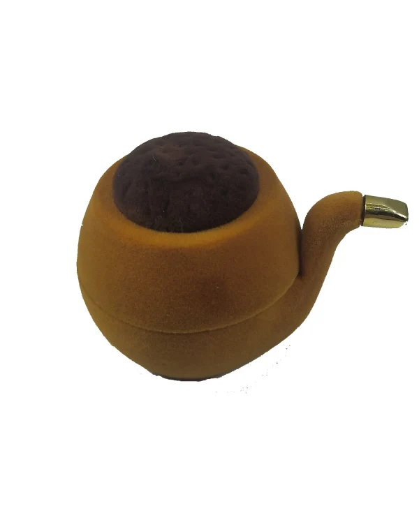 Kadife Figür Şeklinde Yüzük Kutusu