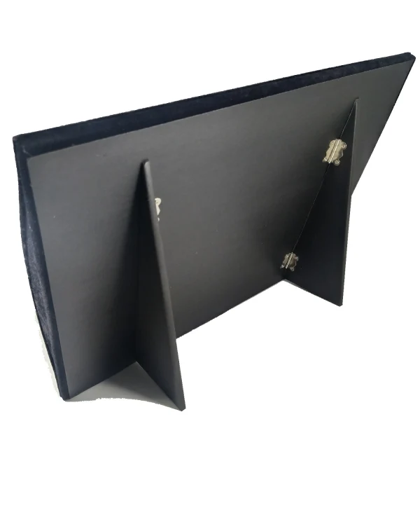 Ayaklı Kolye Zincir & Kolye  standı (19 lu) Siyah Süet