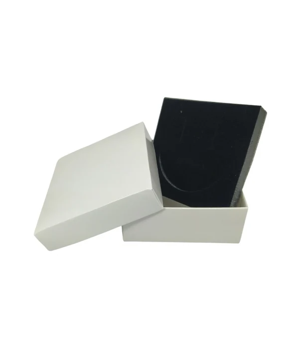 Beyaz Karton Kelepçe & Mini Set Kutusu 20 Li Paket(İçi Süngerli )