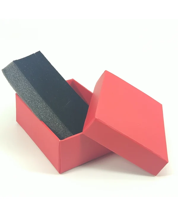 Kırmızı Karton Kolye & Mini Set Kutusu 24 Lü Paket(İçi Süngerli)