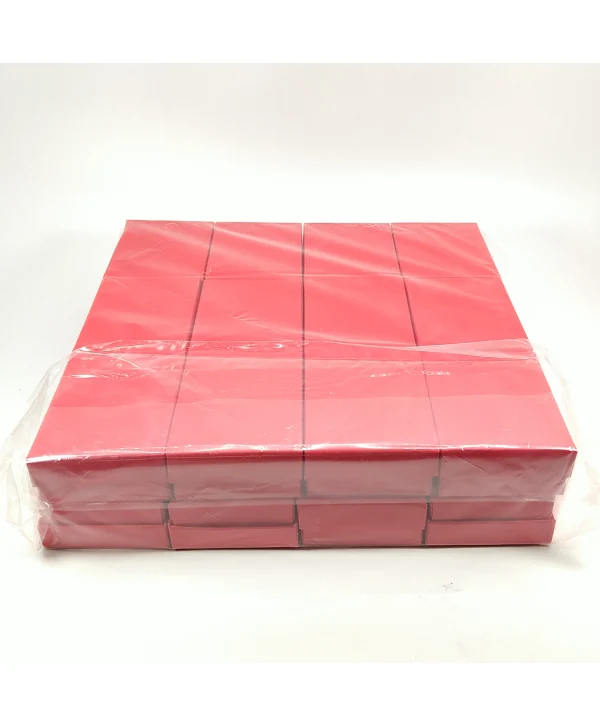 Kırmızı Karton Kolye & Mini Set Kutusu 24 Lü Paket(İçi Süngerli)