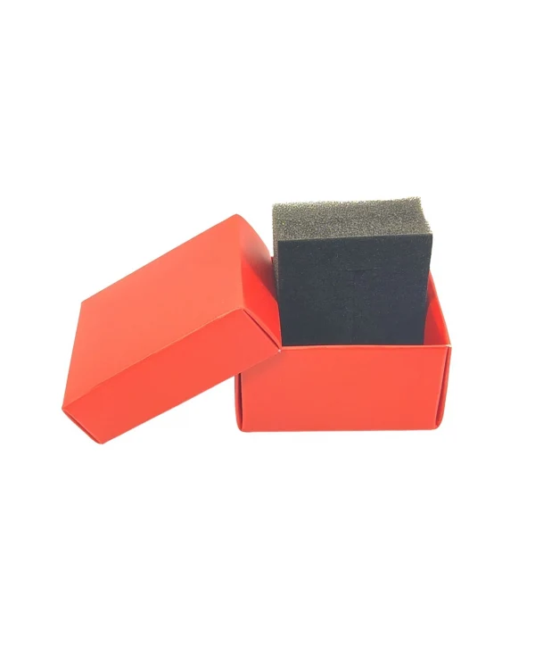 Kırmızı Karton Yüzük Kutusu 50 Li Paket (İçi Süngerli)