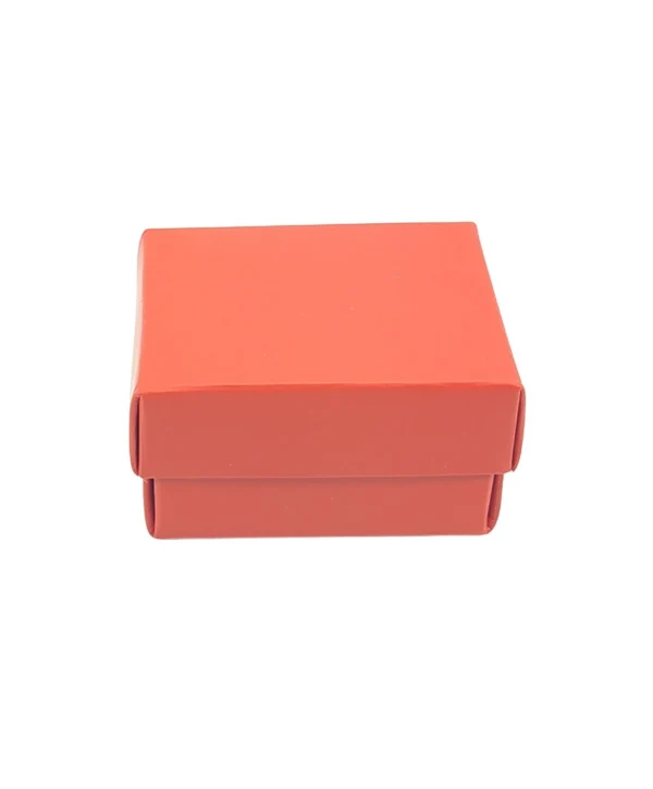 Kırmızı Karton Yüzük Kutusu 50 Li Paket (İçi Süngerli)