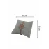 Yastık Düzenleyici (4 Adet) Gri Bileklik & Saat Ve Kelepçe 8X8 Cm