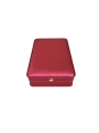 Deri Orta Boy (11X16 Cm) Mini Set Kutusu Lüks (Kırmızı)