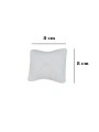 Yastık Düzenleyici (8 ADET)Tela Beyaz Bileklik & Saat Ve Kelepçe 8x8 Cm