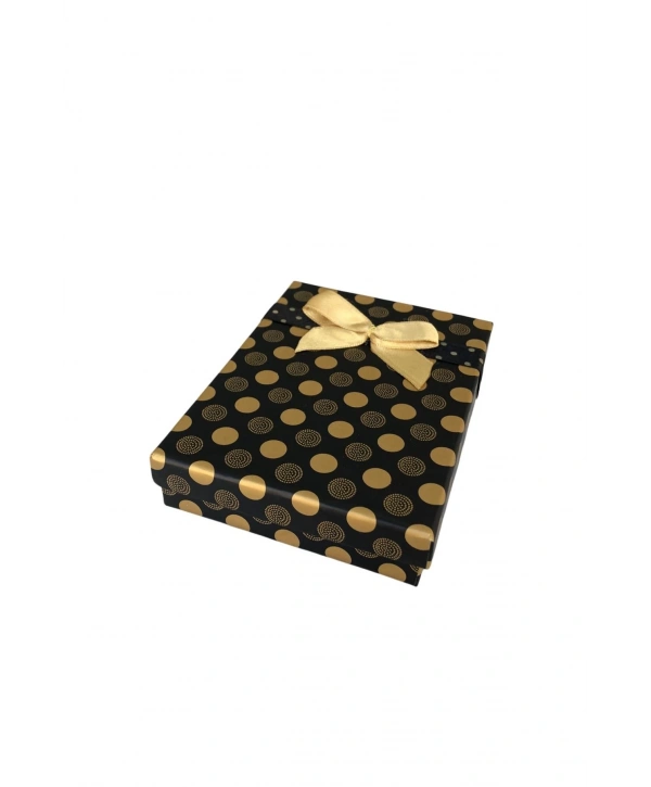 Benekli Kurdaleli  Karton Panset  Kutusu 12 Lı Paket ( İçi Süngerli )