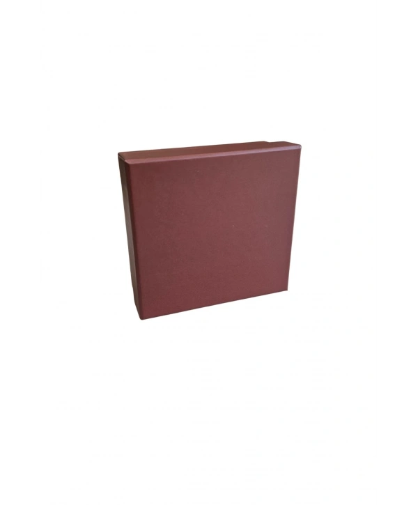 Bordo Sert Kelepçe Kutusu 12 Li Paket ( Içi Süngerli )