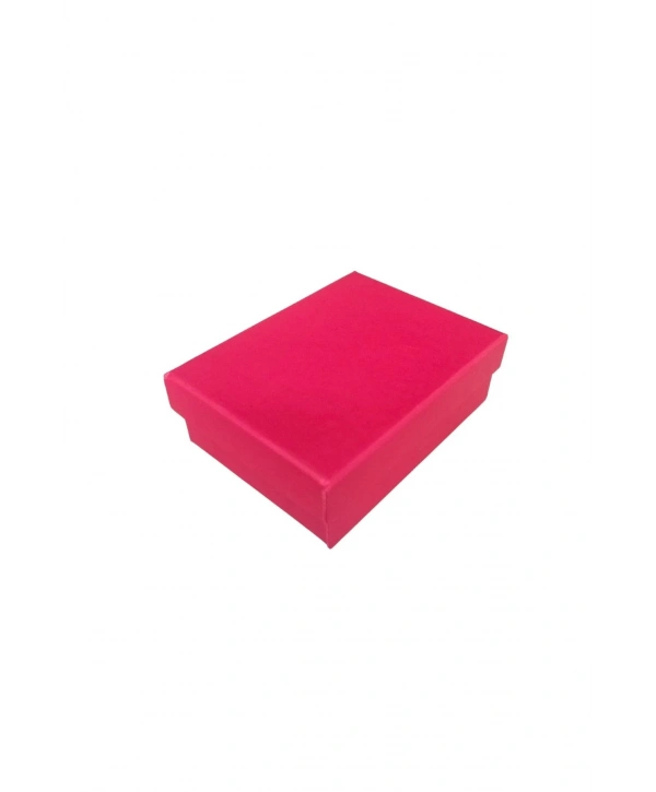 Fuşya Sert Kolye& Mini Set Kutusu 24 Lü Paket( Içi Süngerli )