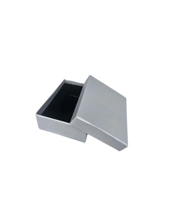 Gümüş Sert Kolye& Mini Set Kutusu 24 Lü Paket( Içi Süngerli )