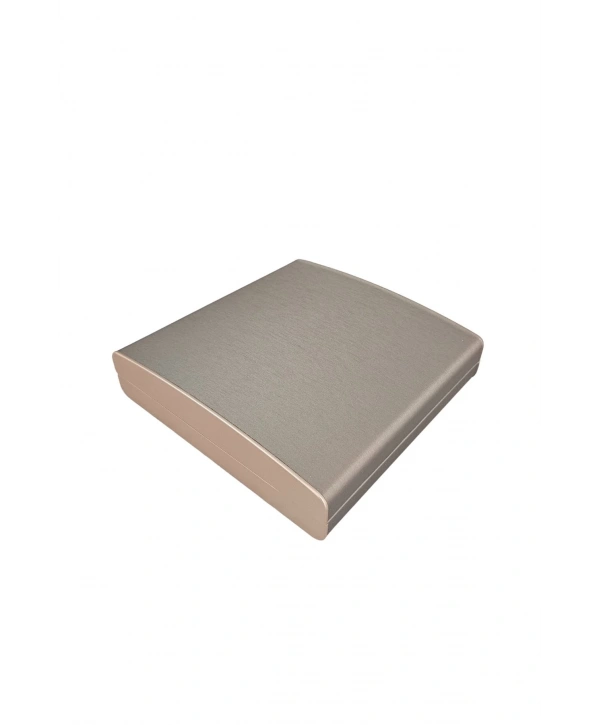 Işıklı Elegance Büyük Set Kutusu Vizon (19x19 cm)