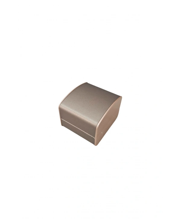 Işıklı Elegance Yüzük & Alyans Kutusu Vizon