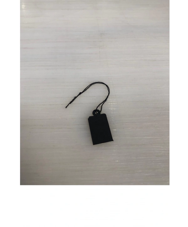 Karton ipli Siyah Fiyat Etiketi 80 li Midi (1,5 x 2 cm )