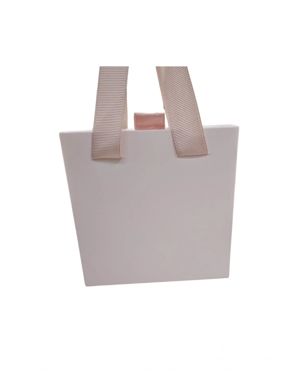 Pudra 1 Adet Çekmeceli Ve Çantalı Karton Kolye&mini Set Kutusu (12x12 Cm )