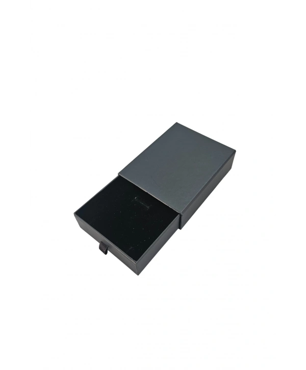 Siyah Çekmeceli Büyük Kolye&set Karton Kutu 12 Li Paket (içi Süngerli)