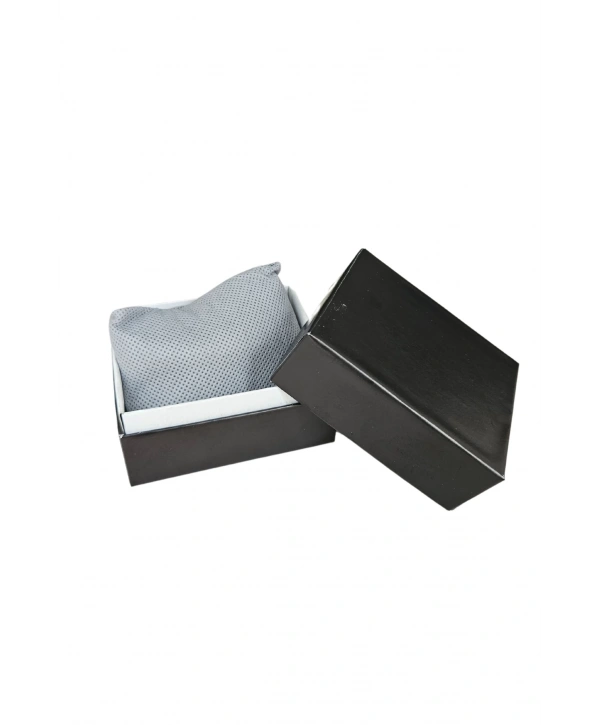 Siyah Sert Karton Saat & Kelepçe ve Bileklik Kutusu 6 li paket ( içi Yastıklı)