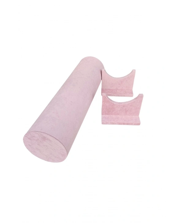 Taç,Toka Ve Saç Bandı Standı ,Düzenleyicisi Ve Organizatörü Süet Pembe(40 cm)