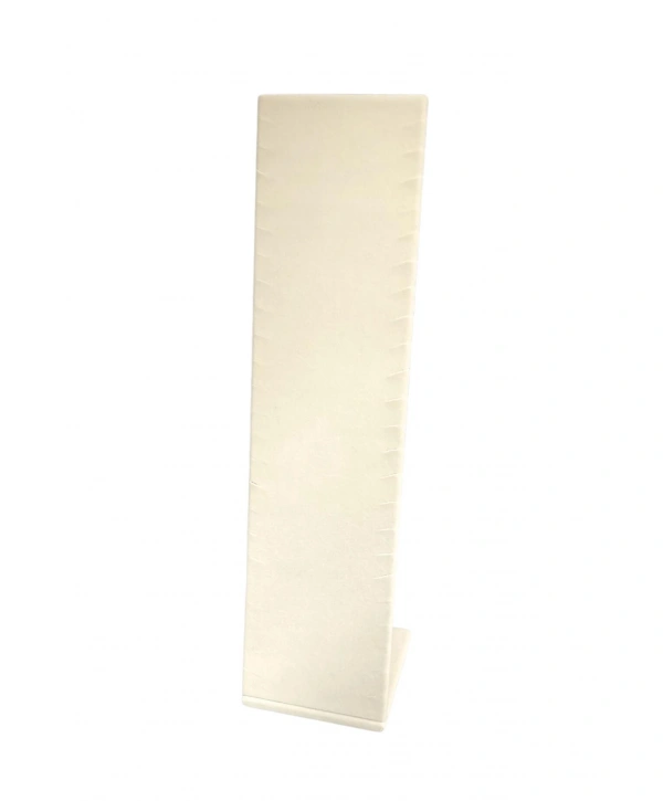 Kolye & Zincir Standı Ayaklı Krem Süet 40 cm