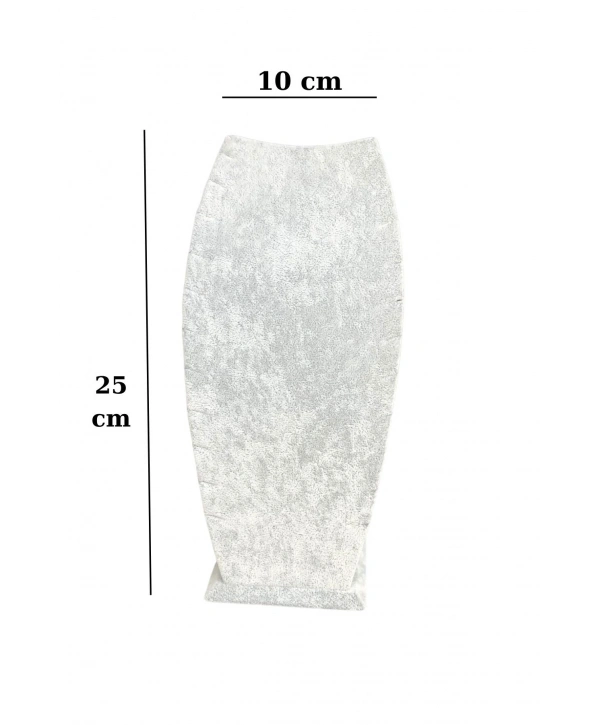 Kolye & Zincir Standı Ayaklı Gri Süet 3.boy (26 cm )