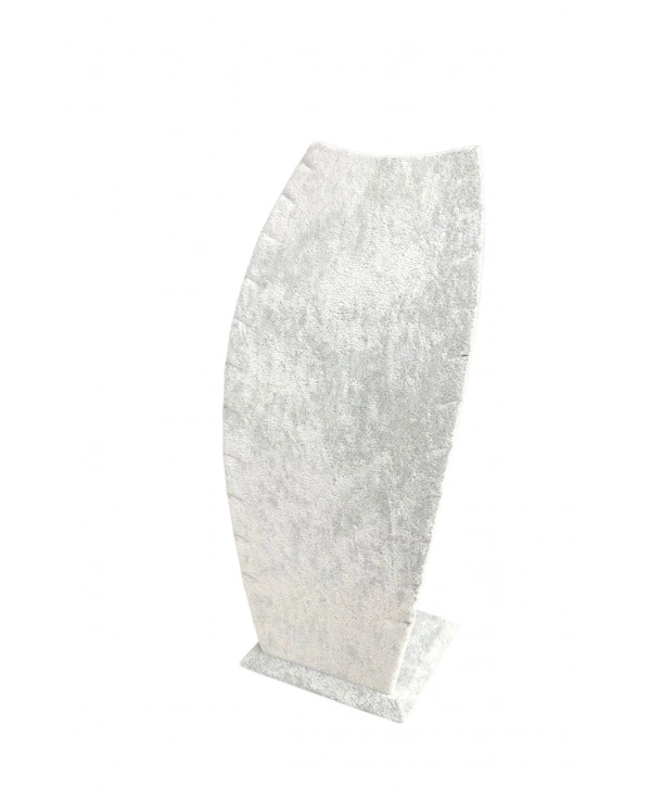 Kolye & Zincir Standı Ayaklı Gri Süet 3.boy (26 cm )