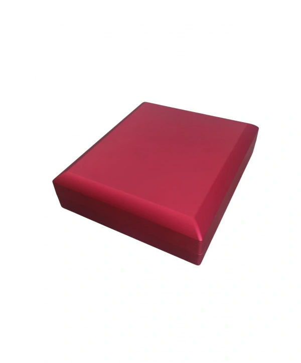 Işıklı Büyük Set Kutusu Kırmızı 19x22 Cm