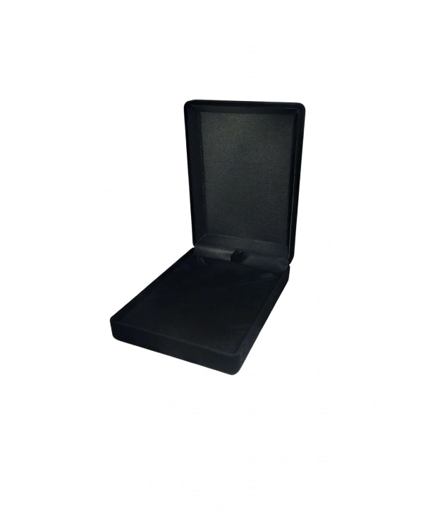 Kadife Siyah 9x12 CM Orta Boy Kolye Kutusu