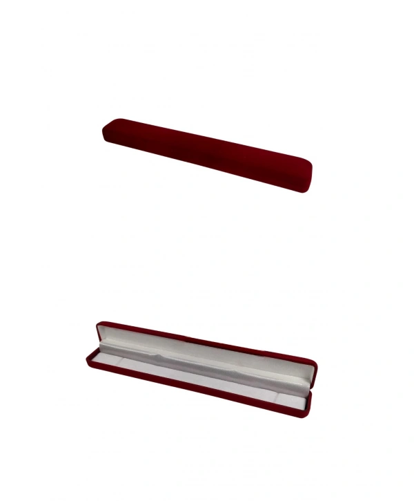 Bileklik Kutusu Kadife Kırmızı