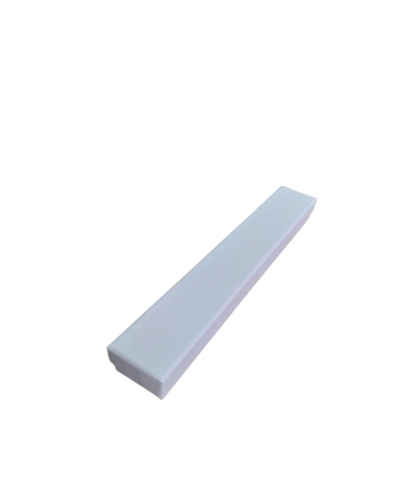 Sert Beyaz Karton Bileklik& Tesbih Kutusu 25 Li Paket( İçi Süngerli )