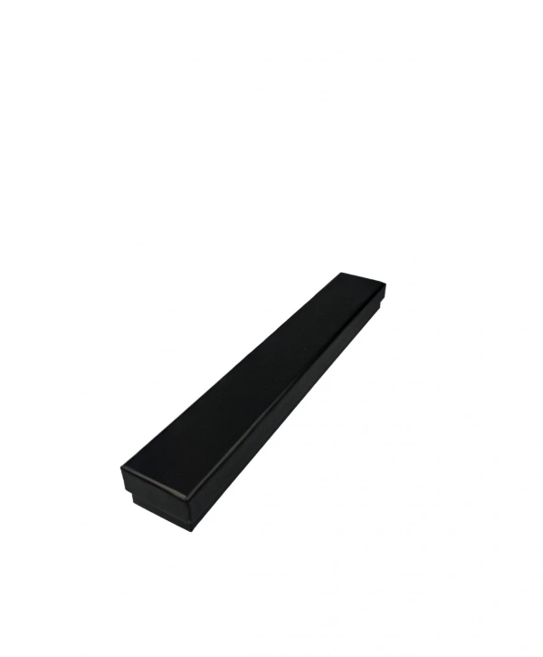 Sert Siyah Karton Bileklik& Tesbih Kutusu 25 Li Paket( İçi Süngerli )