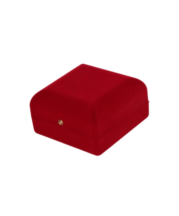 Kelepçe& Bilezik Kutusu Kadife Kırmızı