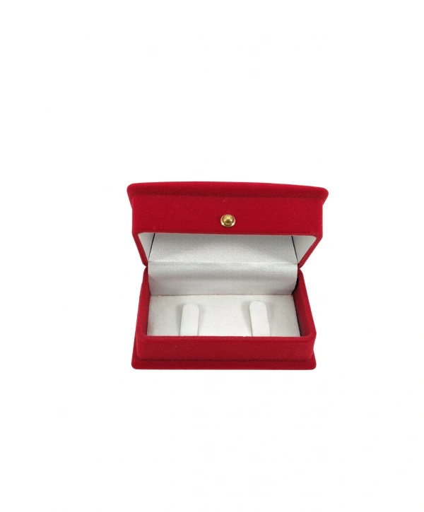 Alyans Kutusu Kadife Kırmızı