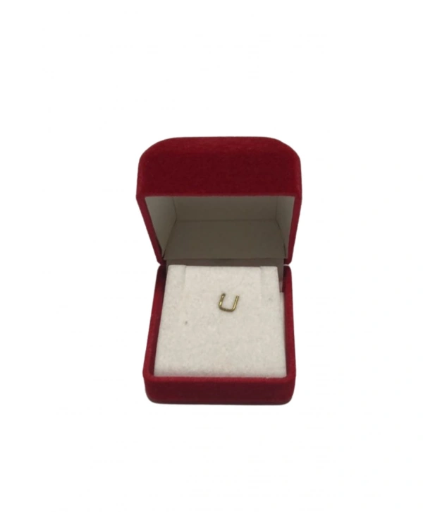 Küpe Kutusu Kadife Kırmızı