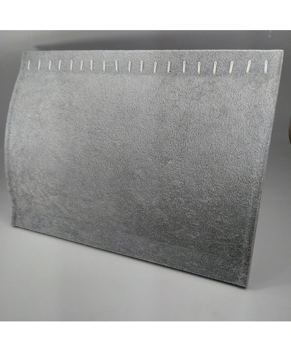 Ayaklı Kolye Zincir & Kolye  standı (19 lu) Gri Süet