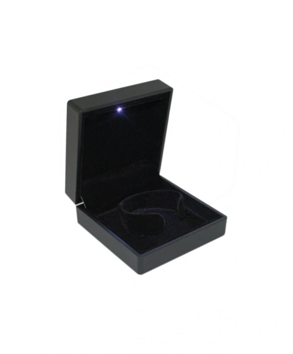 Işıklı Kelepçe&Saat Kutusu Siyah