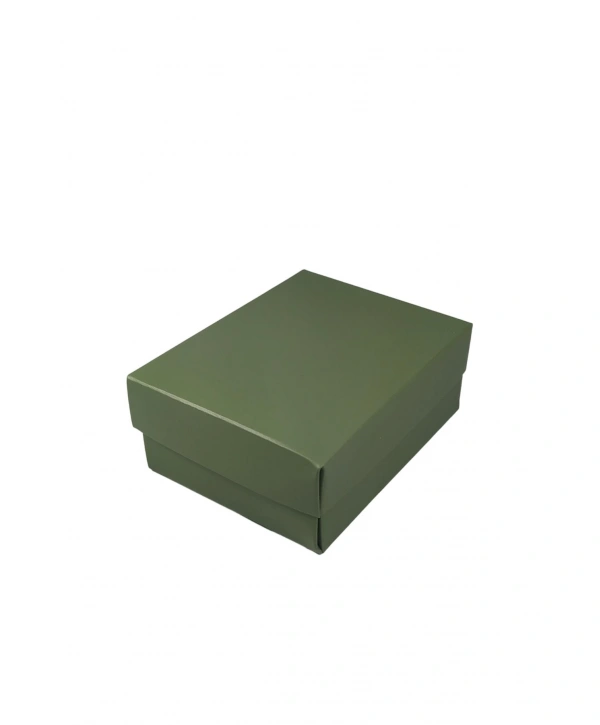 Yeşil Karton Kolye & Mini Set Kutusu 24 Lü Paket (İçi Süngerli)