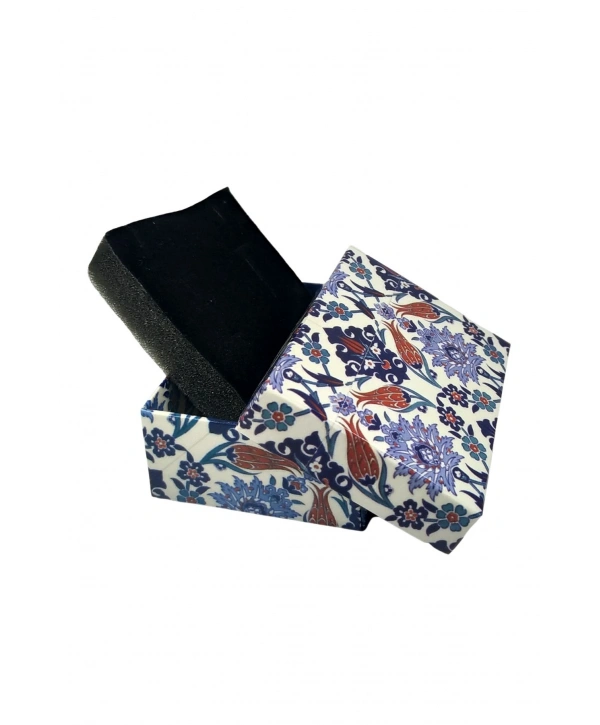 Çini Karton Kolye & Mini Set Kutusu 24 Lü Paket (İçi Süngerli)