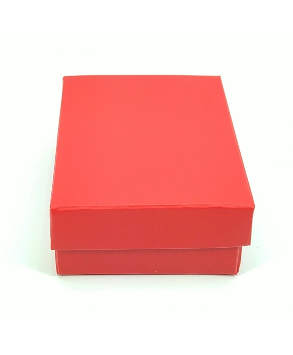 Kırmızı Karton Kolye & Mini Set Kutusu 24 Lü Paket(İçi Süngerli)