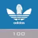 Adidas Gift Card 100 EUR DE