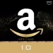 Amazon Gift Card 10 CAD CA