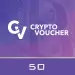 Crypto Voucher Gift Card 50 USD