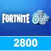 Fortnite Gift Card 2800 V-Bucks Global