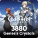 Genshin Impact 3880 Genesis Crystals