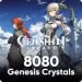 Genshin Impact 8080 Genesis Crystals