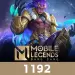 Mobile Legends 1192 Elmas Global