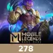 Mobile Legends 278 Diamond Global