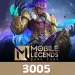 Mobile Legends 3005 Diamond Global